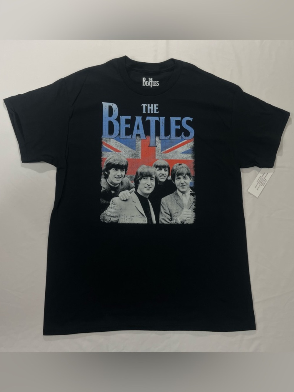 The Beatles T-Shirt / John Lennon UK Flag Band Tour Tee (Brand New With Tags)